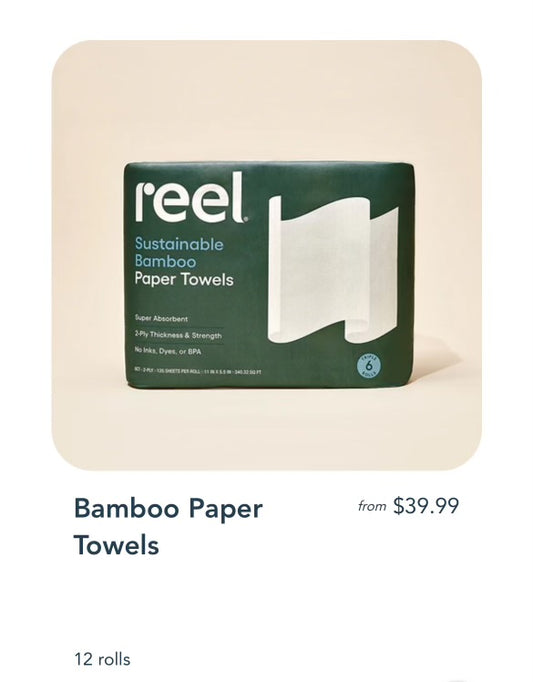 Bamboo Paper Towels