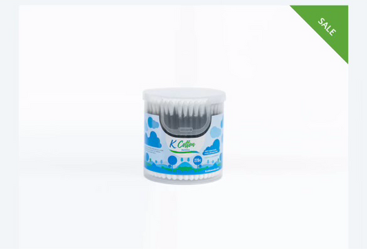 K Cotton Swabs (220 Swabs)
- 1 Pack