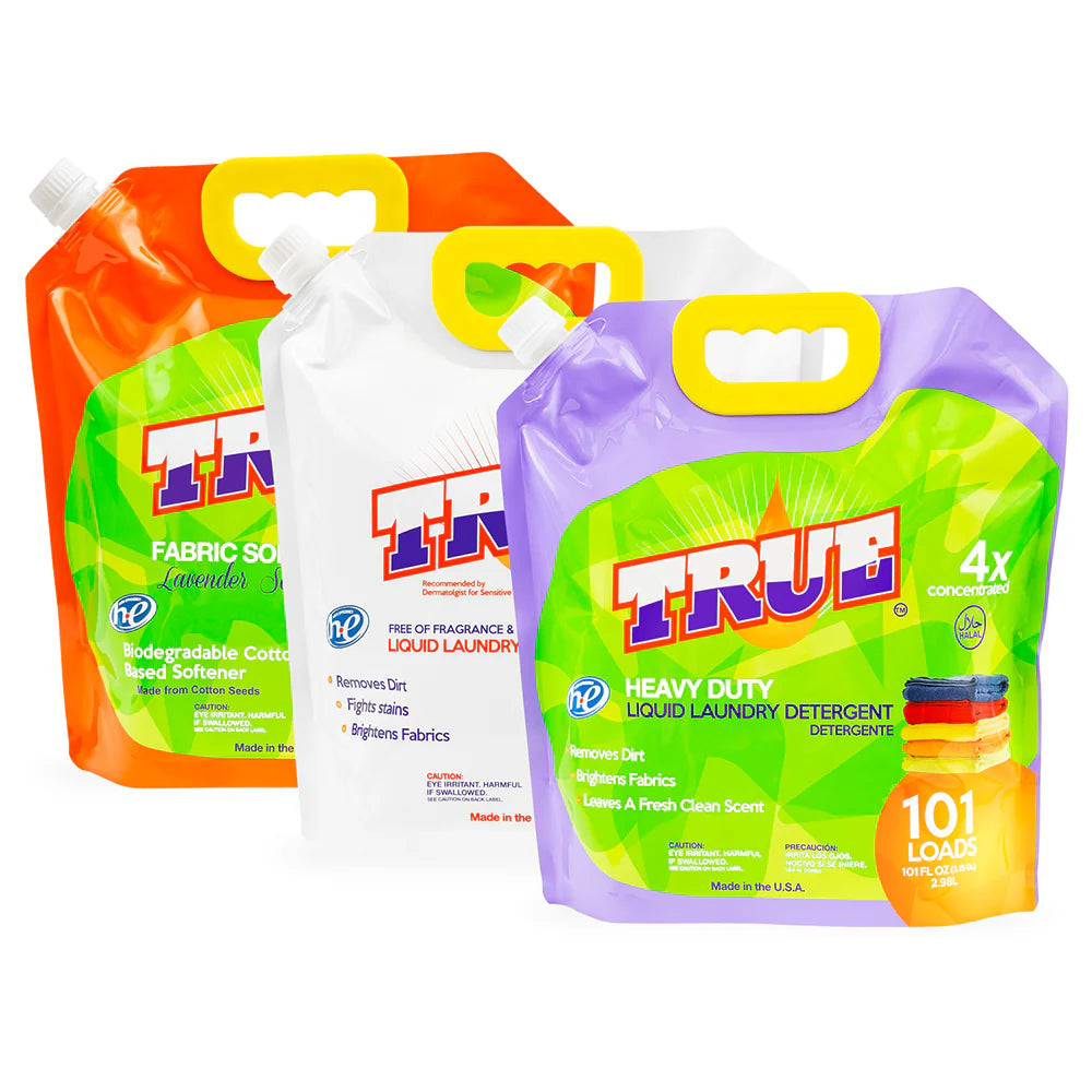 1 True Laundry Detergent - 1 Free & Clean