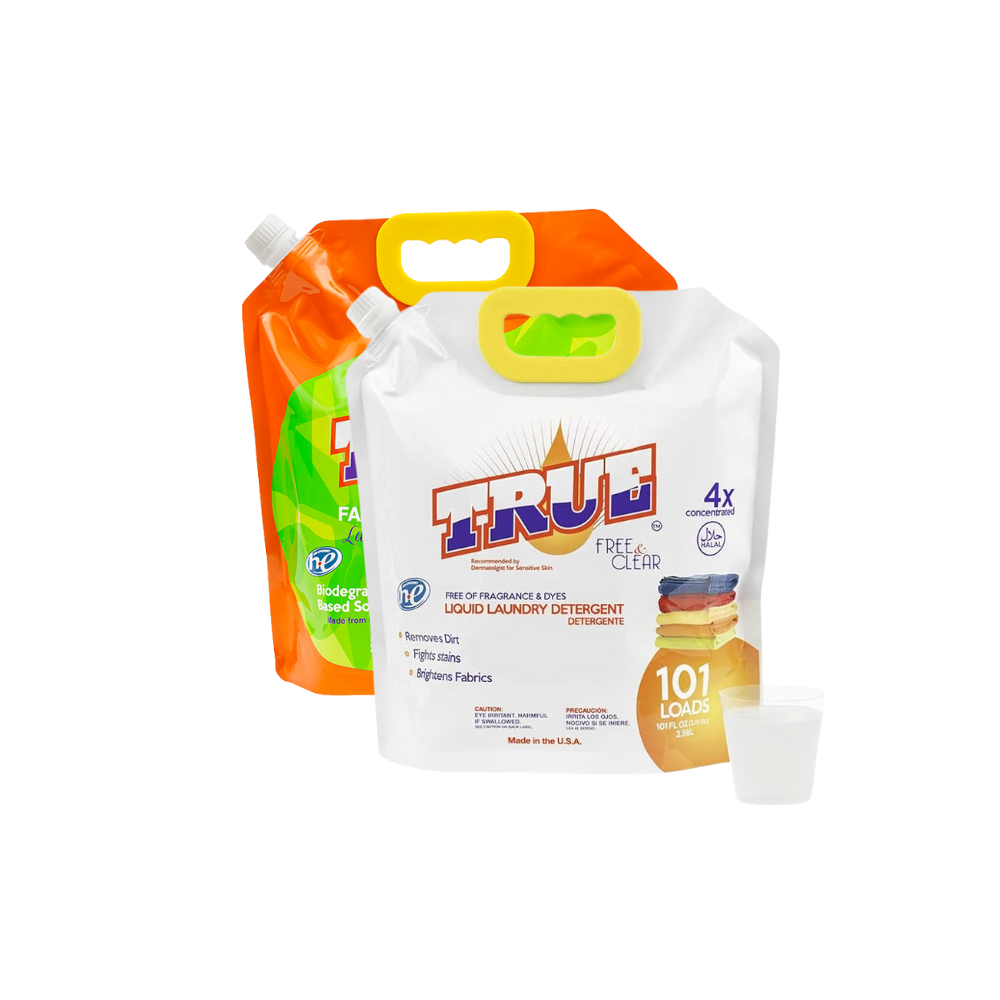 1 Free & Clear Laundry Detergent +1 Plant