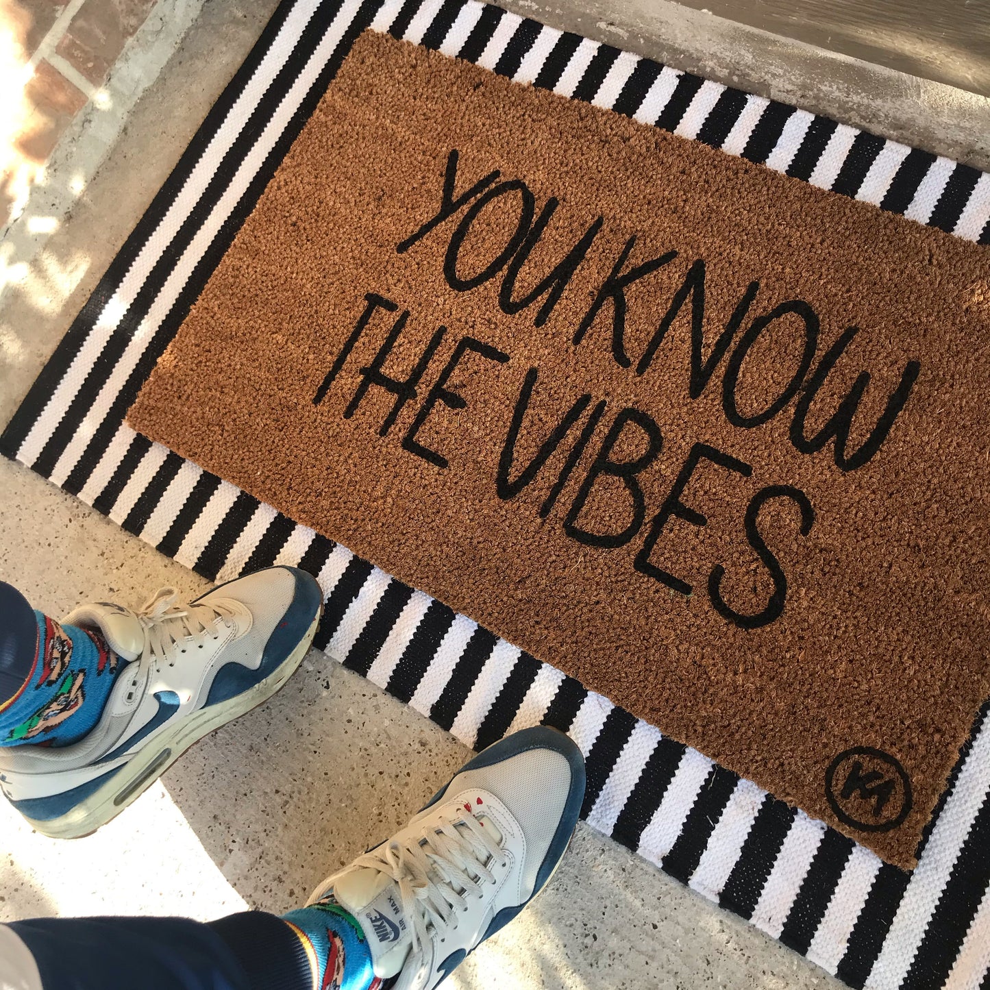 You know the vibes mat